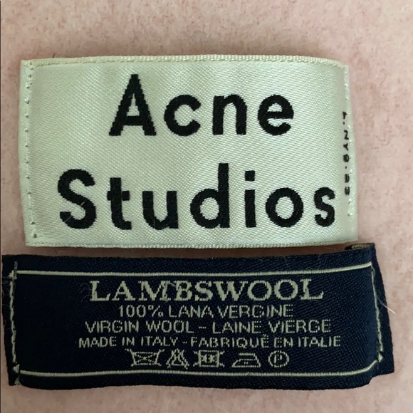 Acne Studios Accessories - Acne Studios pink scarf